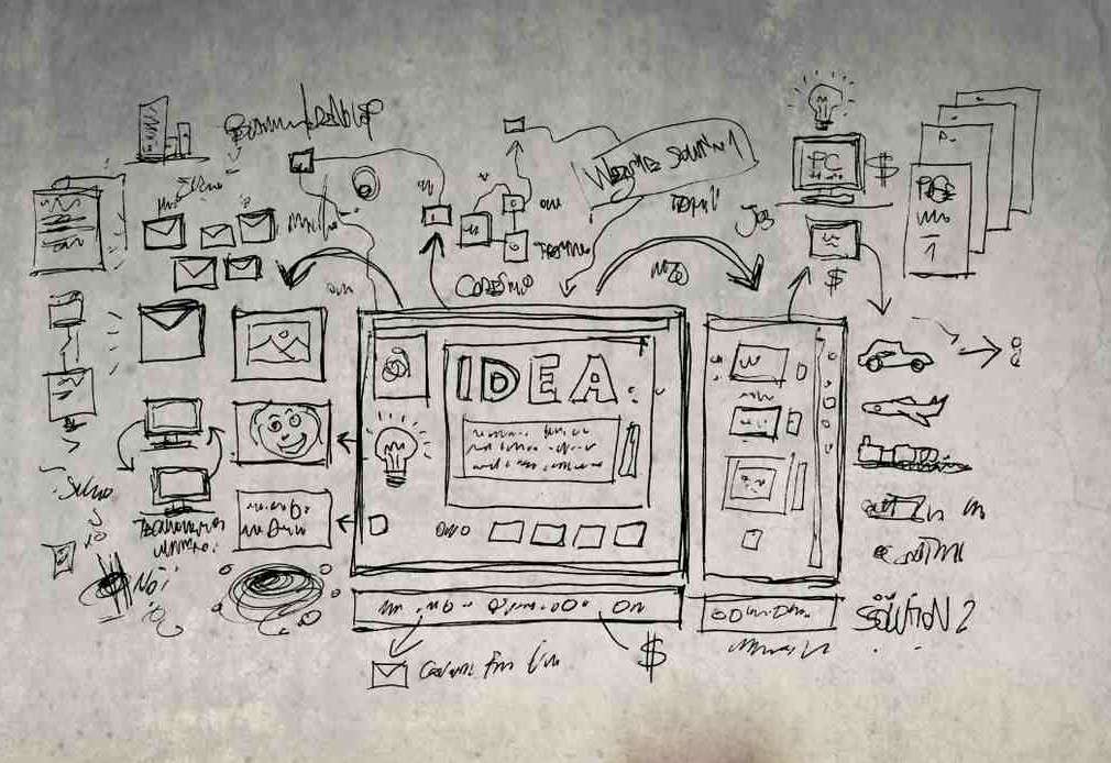 Creative team meeting to plan a brand campaign