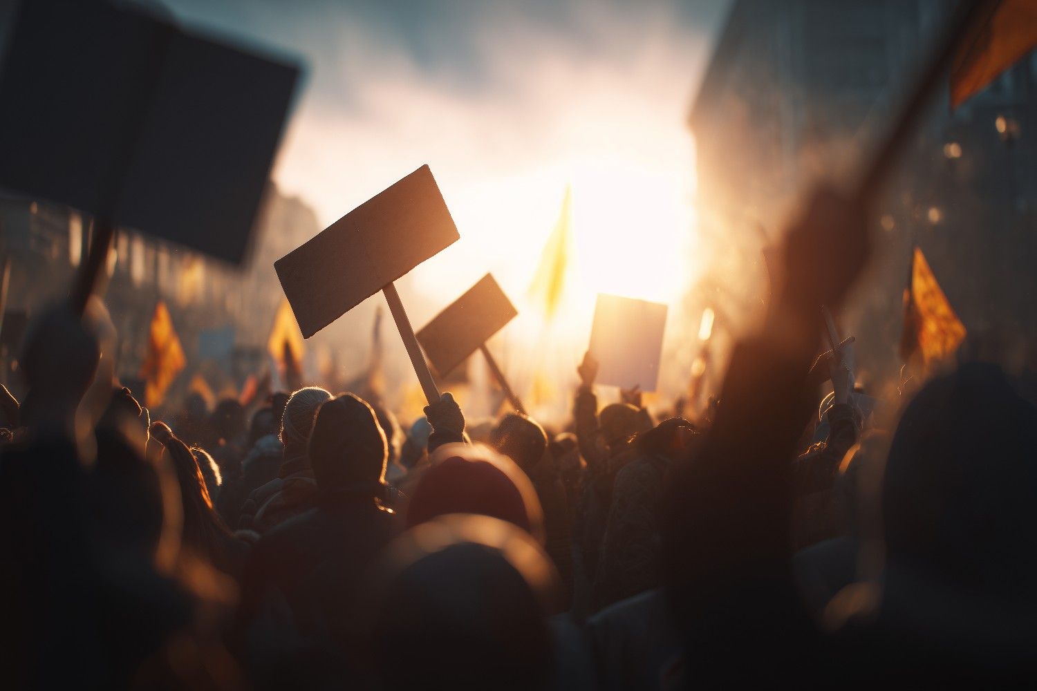 Political Rally Stage